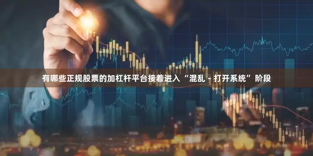 有哪些正规股票的加杠杆平台接着进入 “混乱 - 打开系统” 阶段