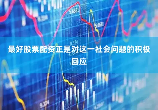 最好股票配资正是对这一社会问题的积极回应